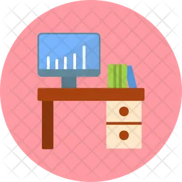 Office desk  Icon