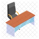 Office Desk Chair Icon