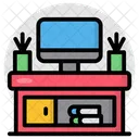 Office Desk Furniture Office Table Icon