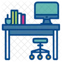 Office Desk Workplace Office Icon