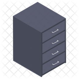 Office Drawer Icon