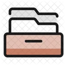 Office Drawer Streamline Ultimate Icon