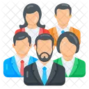 Office Employees Staff Members Office Workers Icon