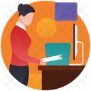 Office Files Business Documentation Official Documents Icon