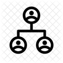 Hierarchy Organisation Leadership 아이콘