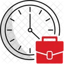 Office Hours Schedule Clock Icon