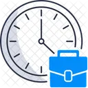 Office Hours Schedule Clock Icon