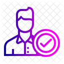 Office Employee Man Icon