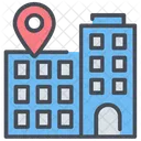 Office Location Location Building Location Icon