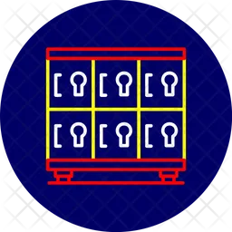 Office Locker  Icon