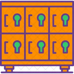 Office Locker  Icon