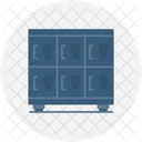 Office Locker Box Closet Icon