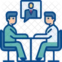Office Meeting Meeting Business Icon