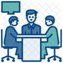 Office Meeting Business Meeting Meeting Icon