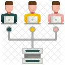 Office Network Office Connection Job Community Icon