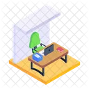 Office Working Area Office Room Icon