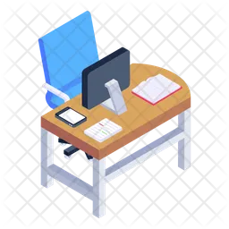 Office Table  Icon