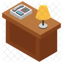 Office Table Hotel Furniture Furniture Icon