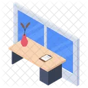 Workplace Office Table Hospital Table Icon