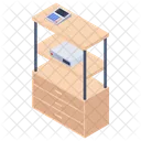 Workplace Office Table Hospital Table Icon