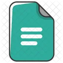 Office Text Word Icon