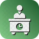 Time Clock Working Time Icon