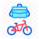 Office Transportation Bicycle Icon