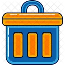 Office trashcan  Icon