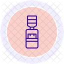 Office Water Dispenser Line Icon Icon