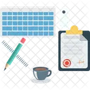Office Work Task Management Icon