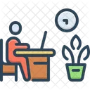 Office Work  Icon