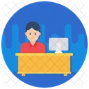 Office Worker  Icon