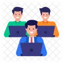 Workplace Team Office Employees Icon