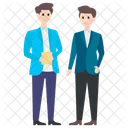 Businessmen Office Workers Businesspersons Icon