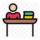 Office Working Table Icon