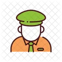 Officer Guard Watchman Icon