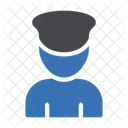 Officer Man Police Icon