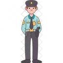 Officer Policeman Cop Icône
