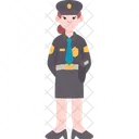 Officer Patrol Cop Icon