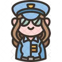 Officer Sheriff Police Icon