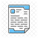 Official Document  Icon