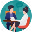 Business Meeting Official Meeting Agreement Icon
