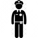 Officier De Police Policier Policier Icon