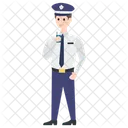 Officier De Police Policier Policier Icon