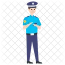 Officier De Police Policier Policier Icon