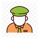Officier Garde Gardien Icon
