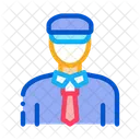 Homme Police Securite Icon