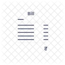 Offline Bill Rupees  Icon