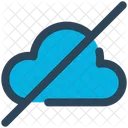 Cloud Computing Nicht Verfugbar Symbol