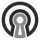 Offenes VPN  Symbol